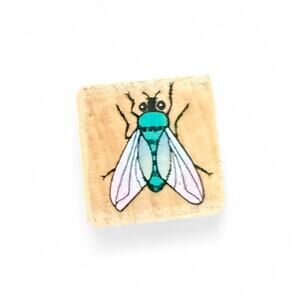Hero Arts Fly Small Mini Rubber Stamp